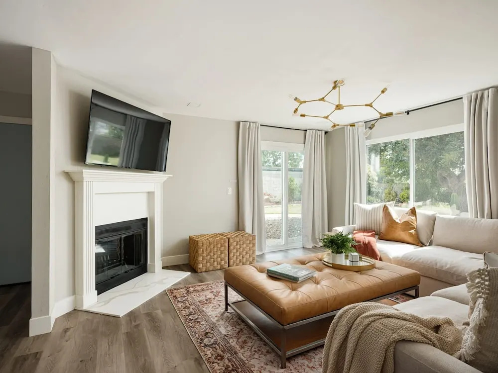 Peaceful 4br With Fire Pit and Huge Yard