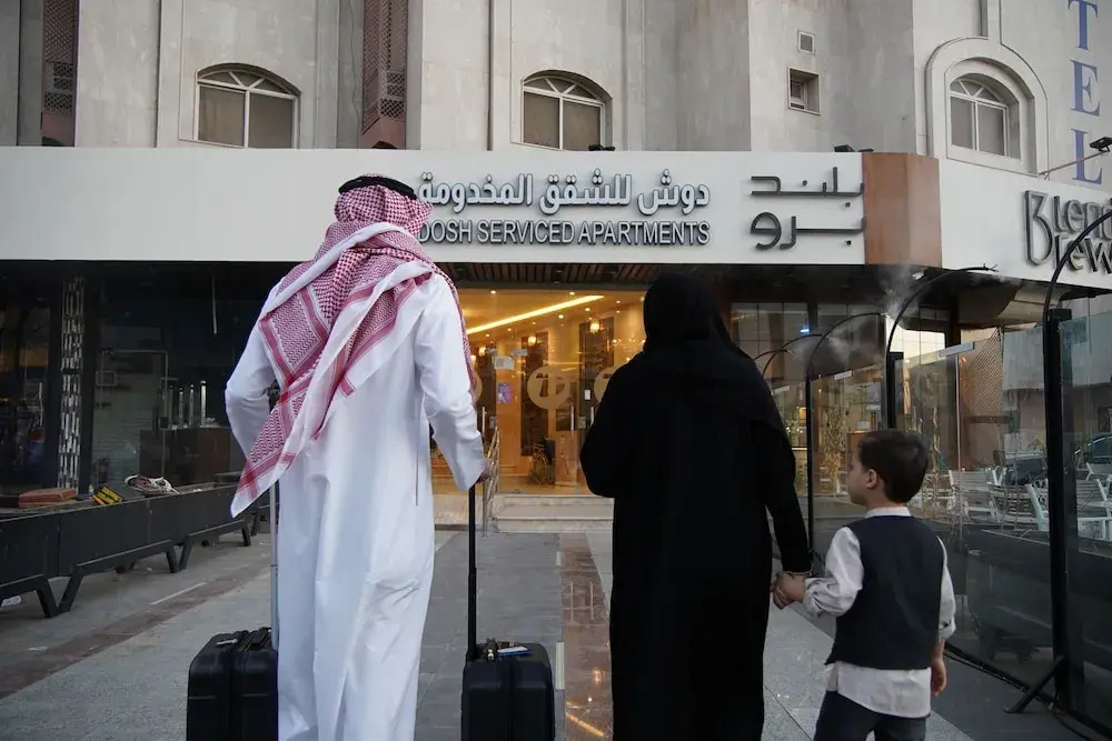 دوش للشقق المخدومة