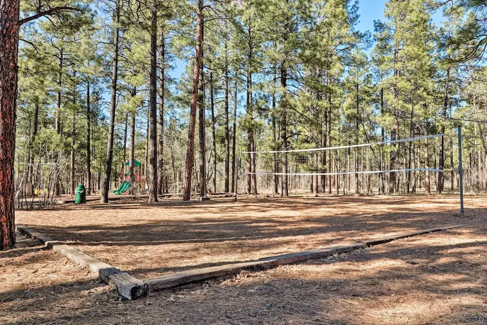 Deck + Fireplace: Cozy Pinetop Lakes Cabin!