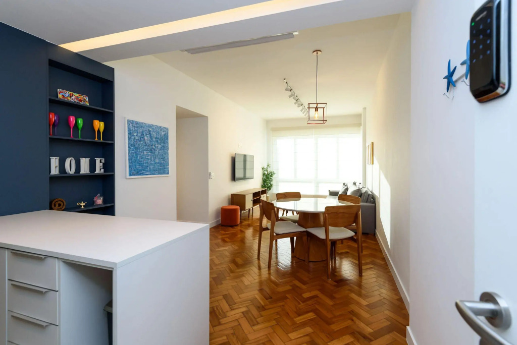Omar do Rio: Moderno 3Qts a 130m da Praia de Ipanema e 60m do Metrô General Osório, c/ Internet 400mbps, Smart TV 60", Workstation e Máquina Lava & Seca (GC 50/501)