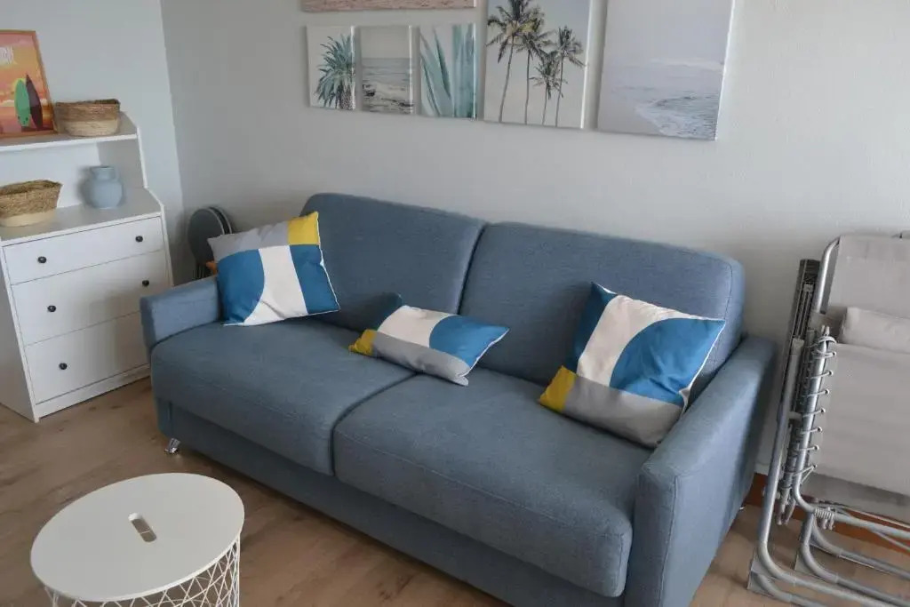 Appartement studio vue mer les pieds dans l'eau