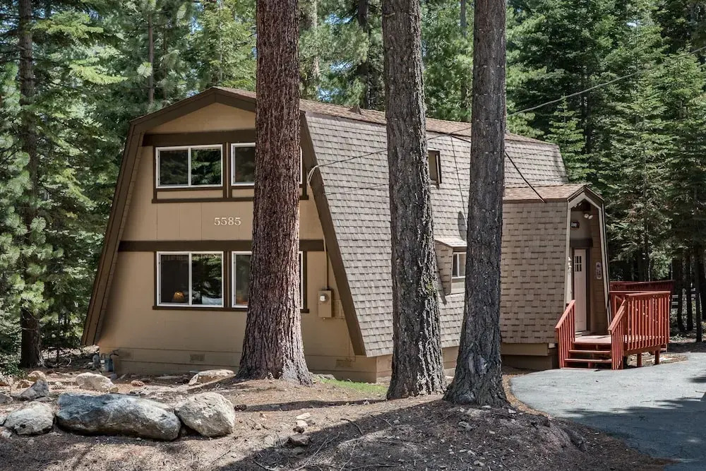 Snug Log Cabin In Carnelian Bay by RedAwning