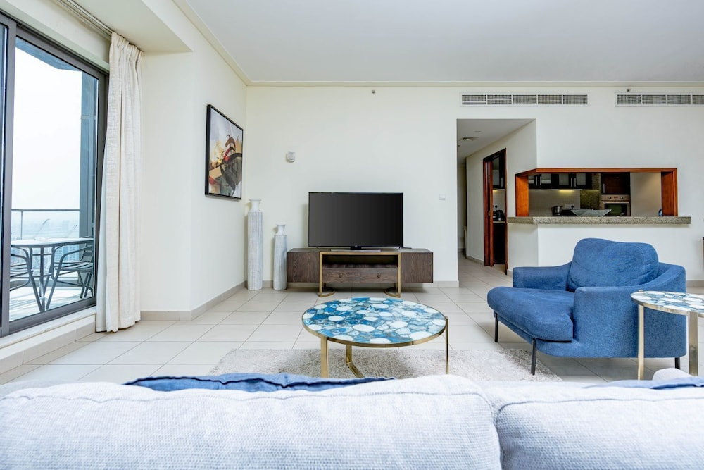 Nasma Luxury Stays - Fantastic Burj Khalifa View From This Fancy Condo