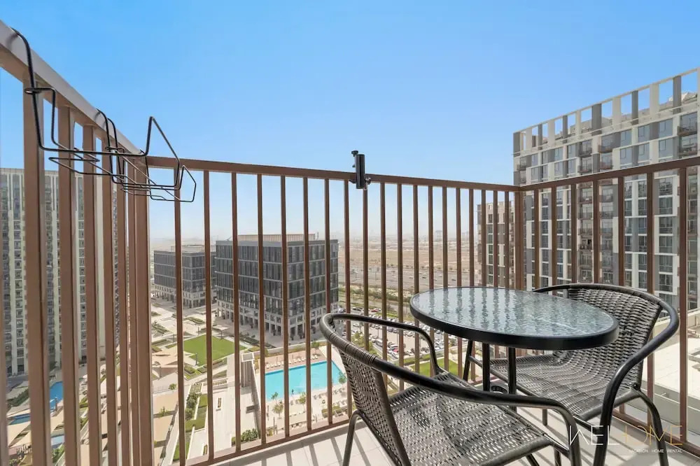 WelHome - Beautiful 1BR Apt in Dubai Hills with City View