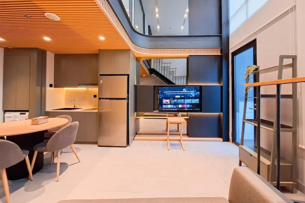 Industrial Modern 1Br Loft At Apartment Collins Boulevard