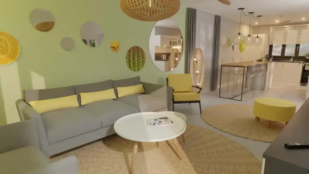 Modern apartment - Excellent location 50m from the beach, restaurants, bars, shops