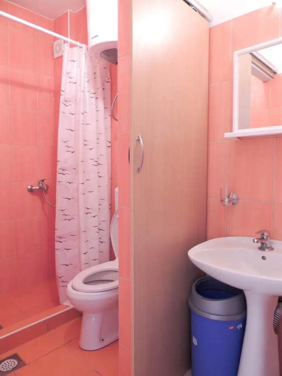 Studio in Ulcinj, With Wonderful sea View, Furnished Balcony and Wifi Near the Beach