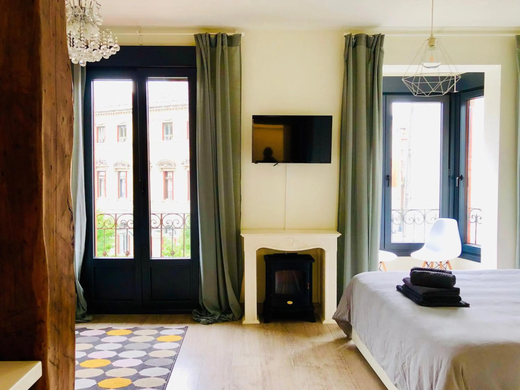 Espectacular suite con vistas a la ría
