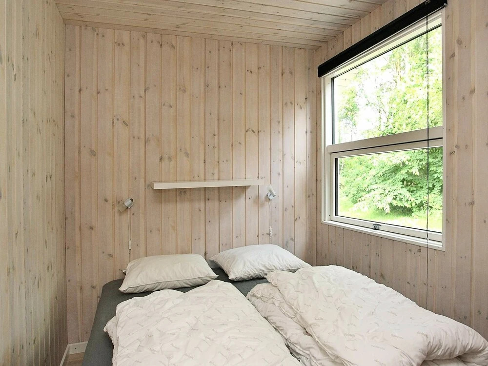 Modern Cabin in Logstor With Fireplace