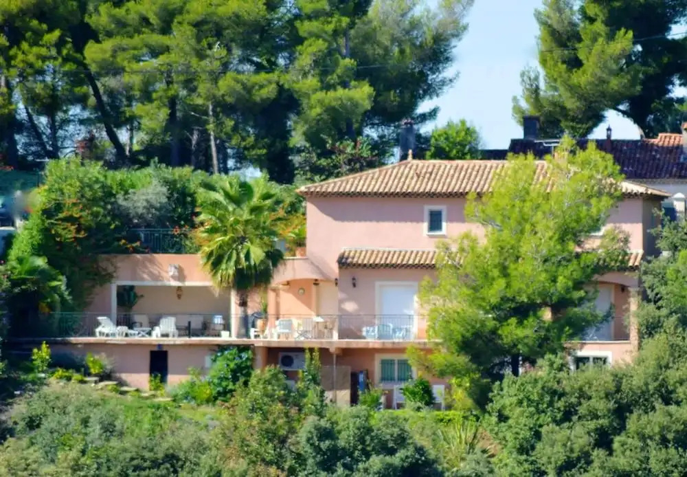 Villa With 4 Bedrooms in Saint-paul-de-vence, With Wonderful Mountain View, Private Pool and Enclosed Garden - 6 km From the Beach