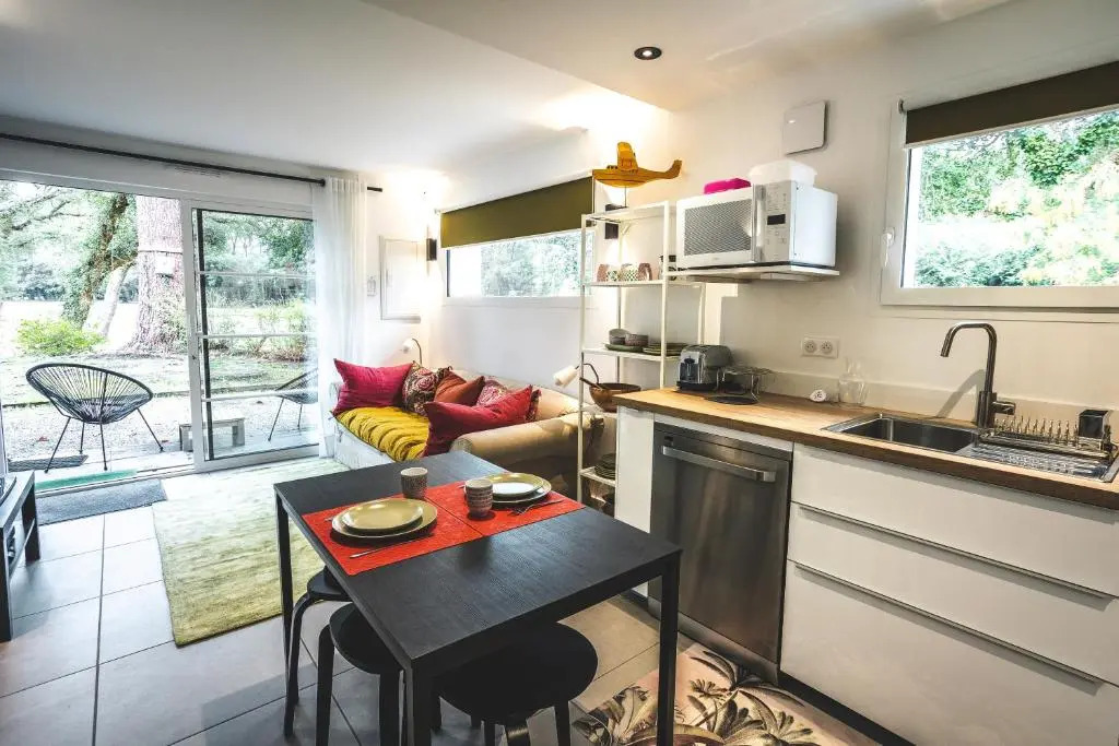 Villa CHEBEC Appartement en rez de jardin avec terrasse vue sur golf d Hossegor