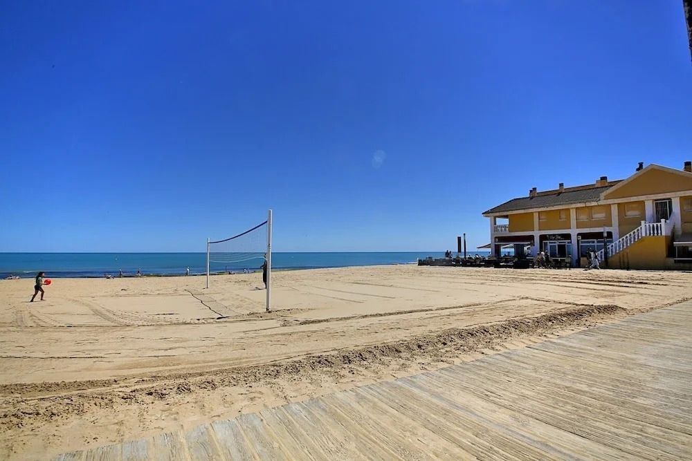 The nearest bungalow to the beach