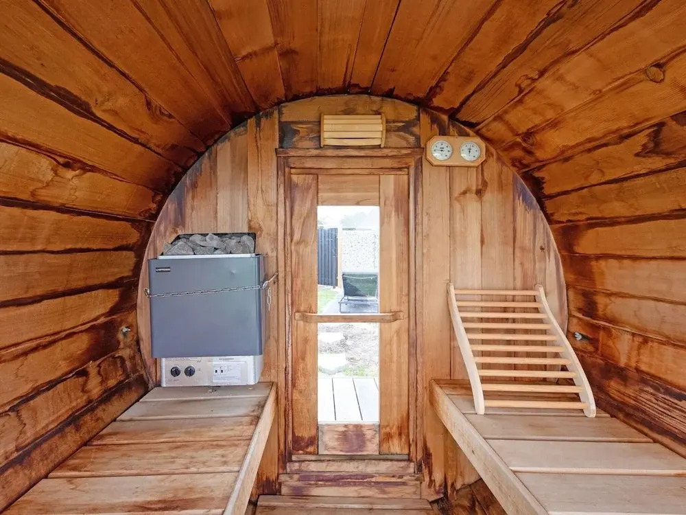 Holiday Home Near Dunes With Wellness Garden