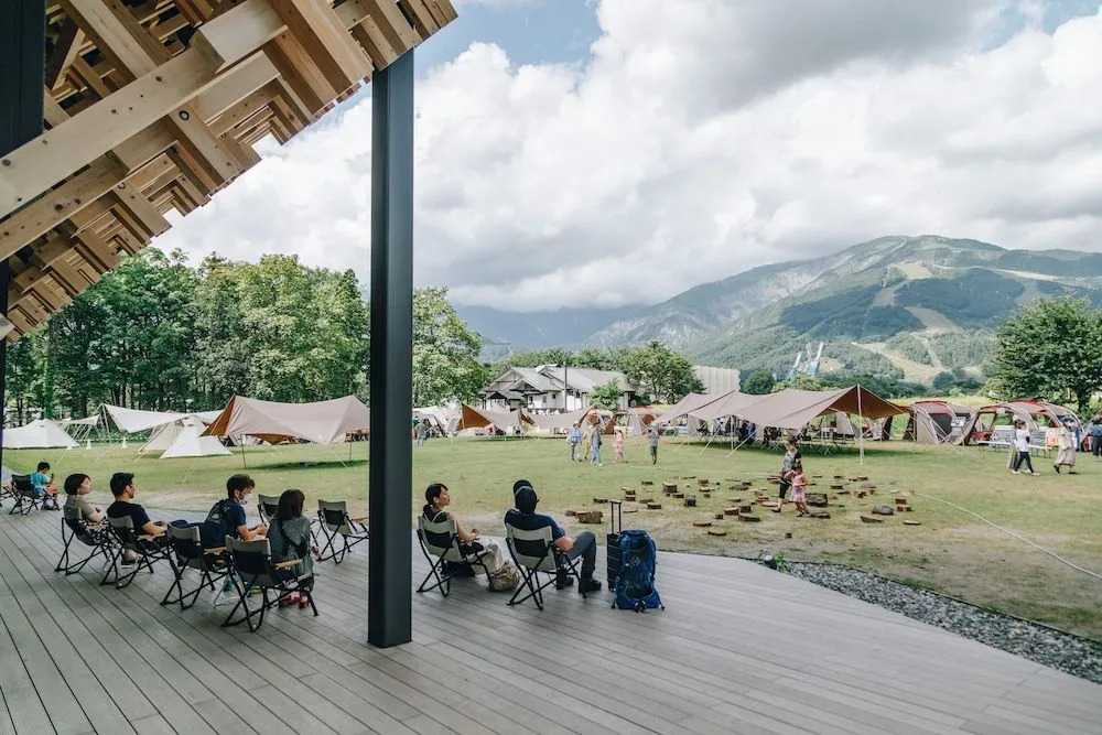Snow Peak LAND STATION HAKUBA