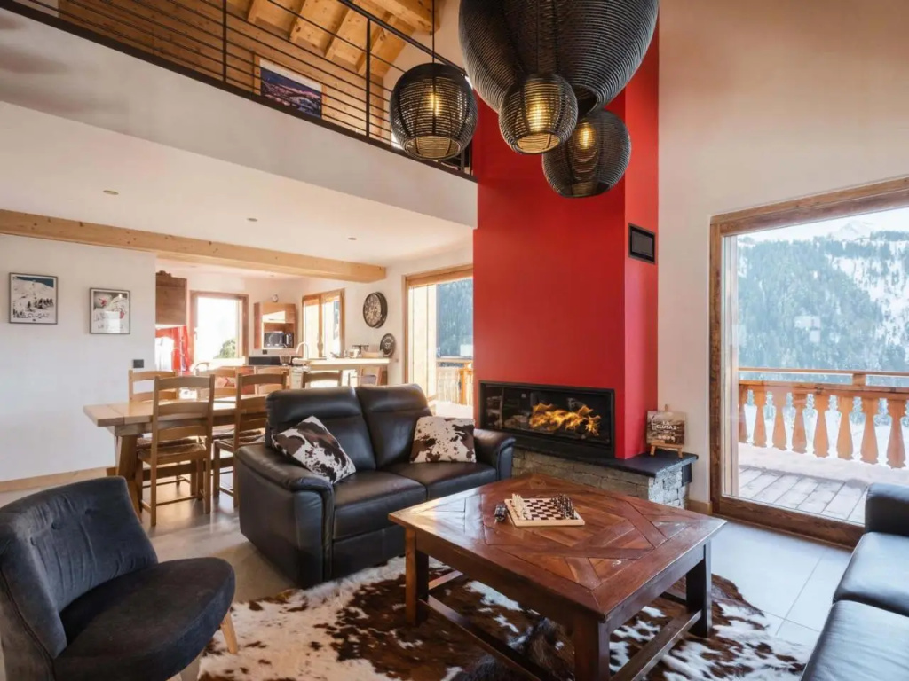 Chalet 4★, 12 pers, 5 chambres, terrasses ensoleillées, navette à proximité - FR-1-304-270
