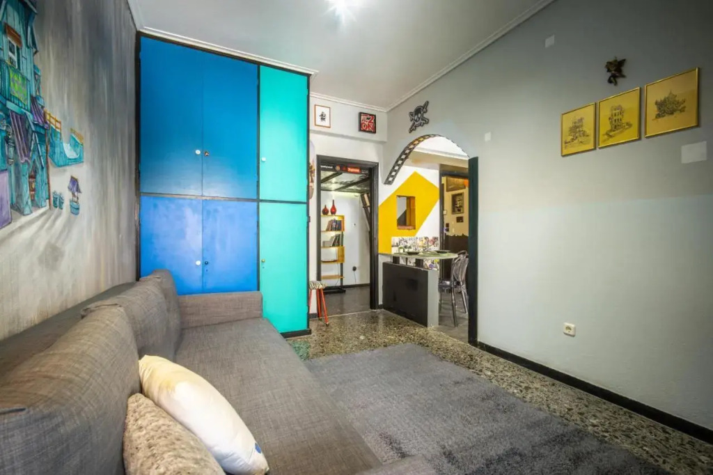 Stay-in-Art, Little Imaginary Apt, 20' to Acropolis