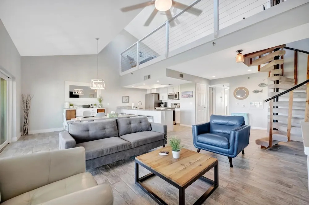 Beach Access Heated Pool Resort Condo for 8