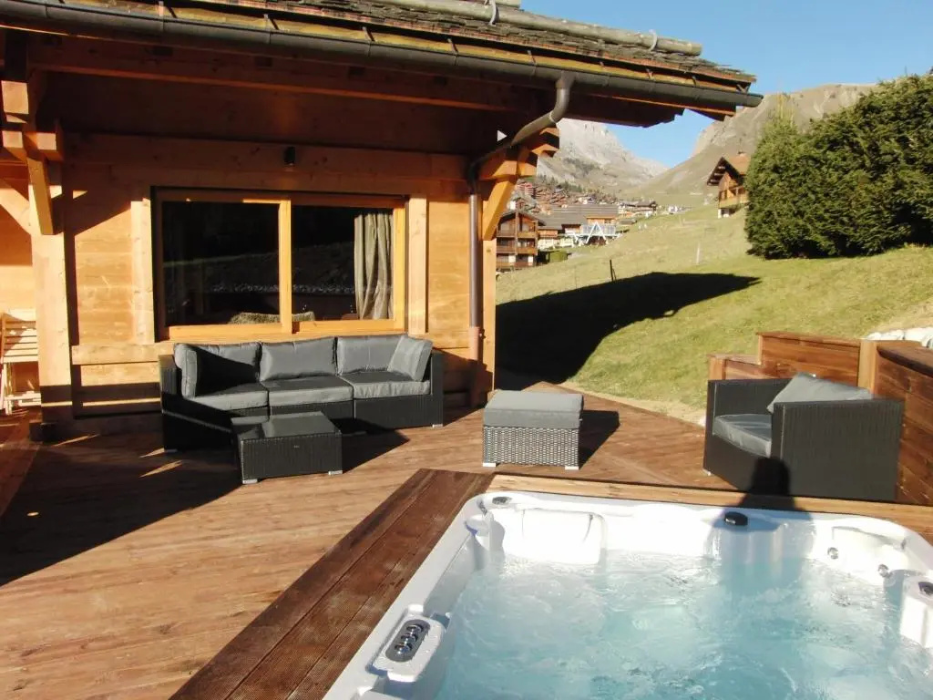 Chalet spacieux pour 11 pers., proche pistes de ski, jardin, BBQ, équipements enfants - Le Grand-Bornand - FR-1-467-58