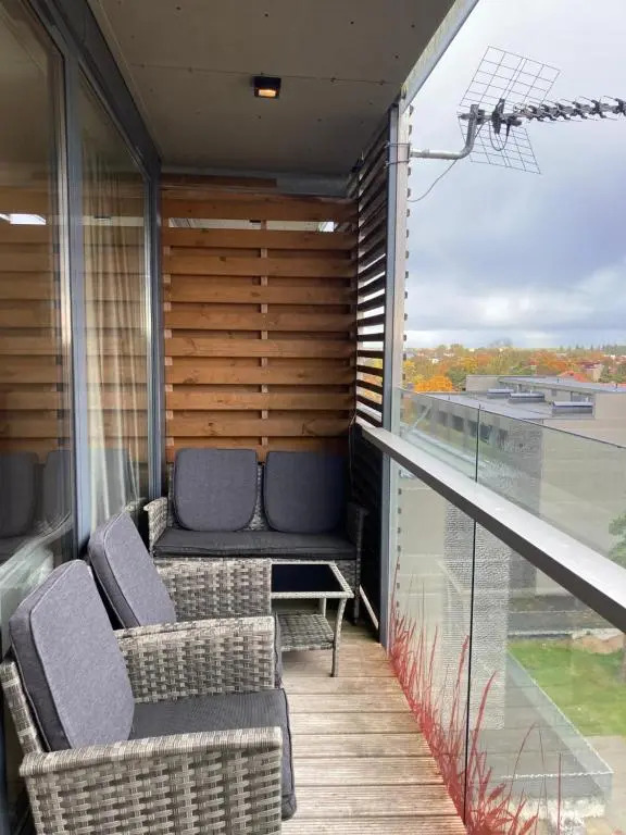 DAUKANTO 10 TWO-ROOM APARTMENT with a view the old town on the 7th floor