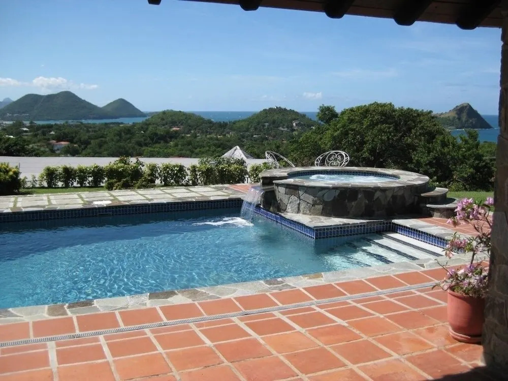 Spanish-style Ocean View Villa Set In Garden - Calypso Court 3 Bedroom Villa by RedAwning
