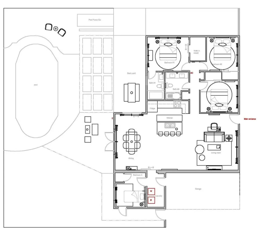 4BR Home in Scottsdale by WanderJaunt