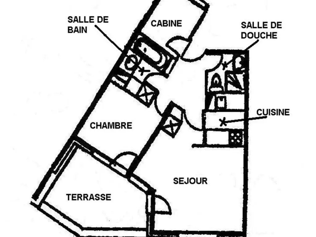 Appartement Valmorel, 3 pièces, 4 personnes - FR-1-291-821