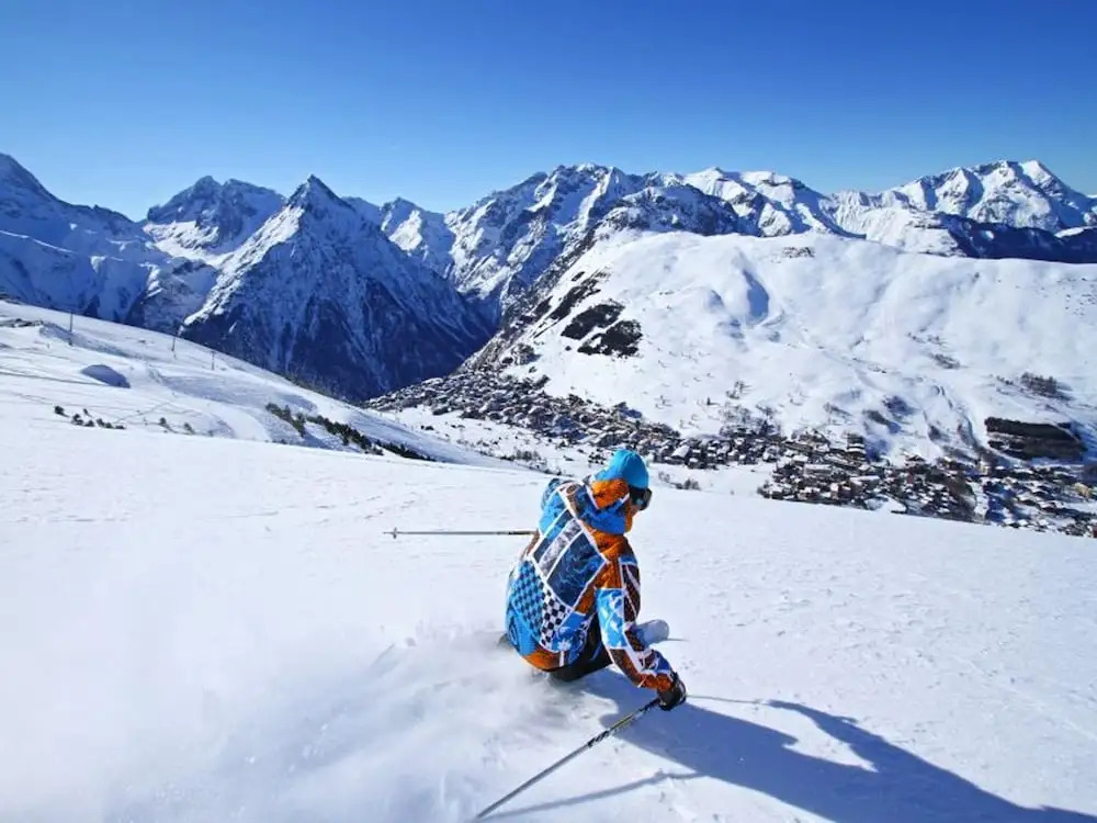 Studio in Les Deux Alpes, With Wonderful Mountain View and Balcony - 50 m From the Slopes