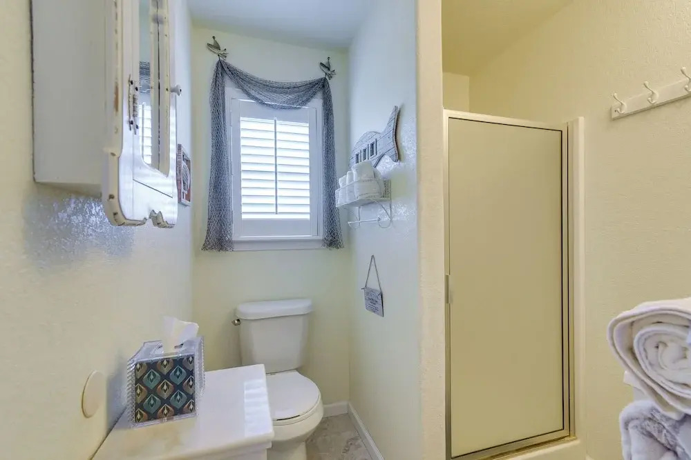 Walk to Shore: Surfside Beach Home w/ Bay Views