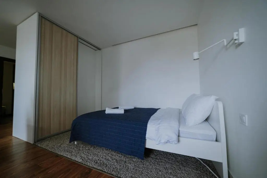 Ventspils studio apartment with lovely balcony