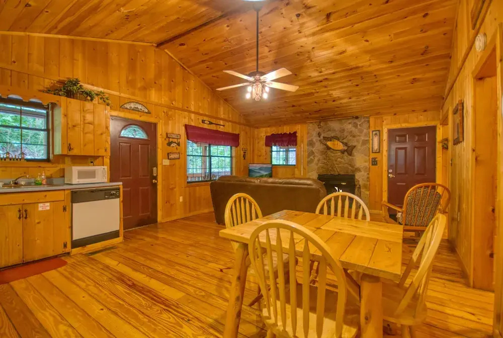 Secret Hideaway #195 by Aunt Bug's Cabin Rentals