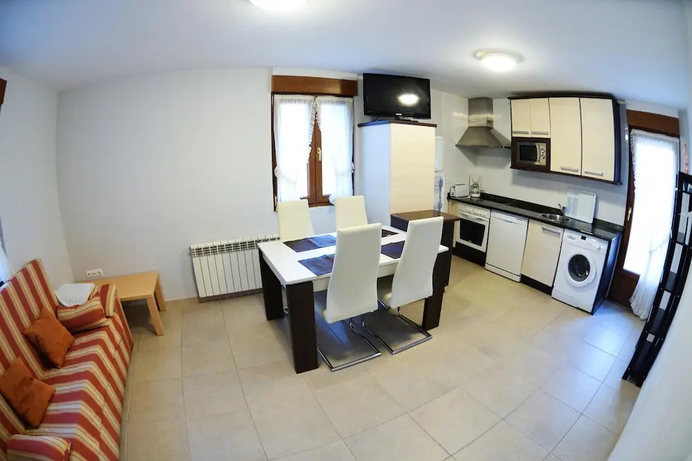 Apartment With 2 Bedrooms in Mogro, With Wonderful sea View, Private Pool, Enclosed Garden