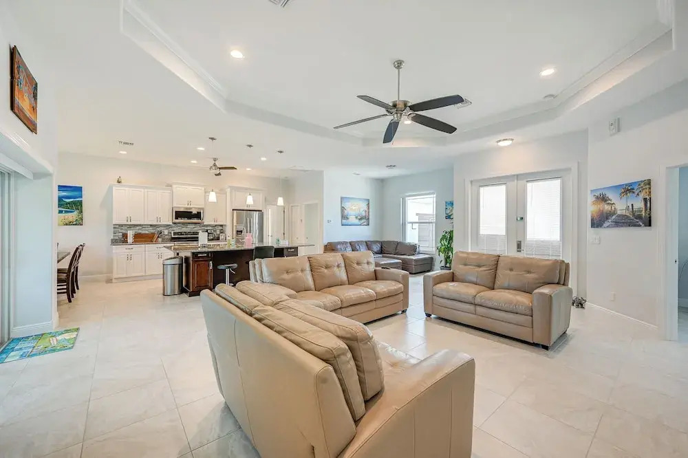 Marco Island Home w/ Hot Tub, Lanai & Yard