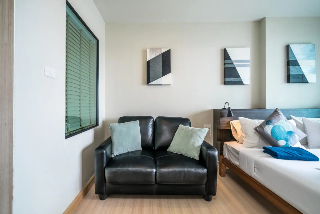 U508 - Bright Studio in Patong Rooftop Pool and gym
