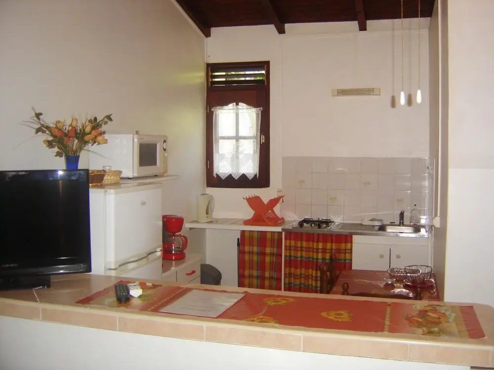 Studio in Capesterre Belle Eau, With Enclosed Garden and Wifi Near the Beach