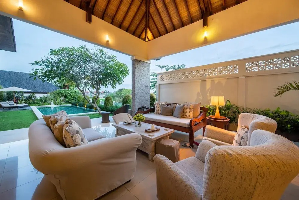 Peaceful Private Villa, 3 BR, Canggu With Staff