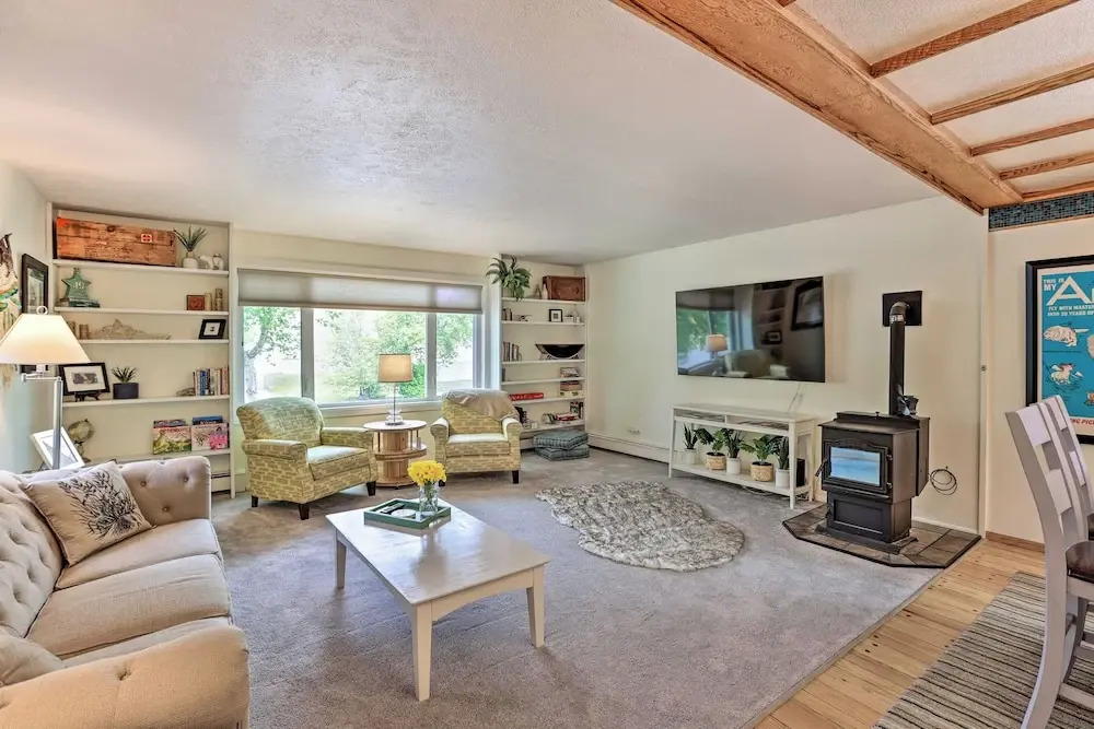 Bright 4BR w/ Fireplaces, & Bikes: Great Location!