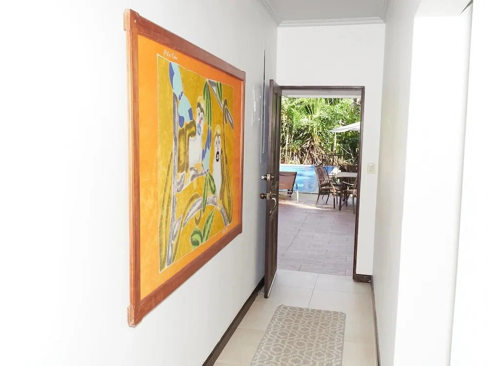 Villa Palmeras with jungle views pool near MA