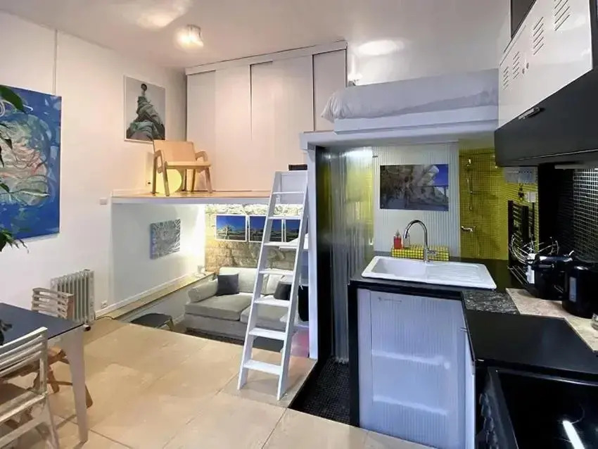 Atelier D’Artiste # Artiste Loft # 35m2