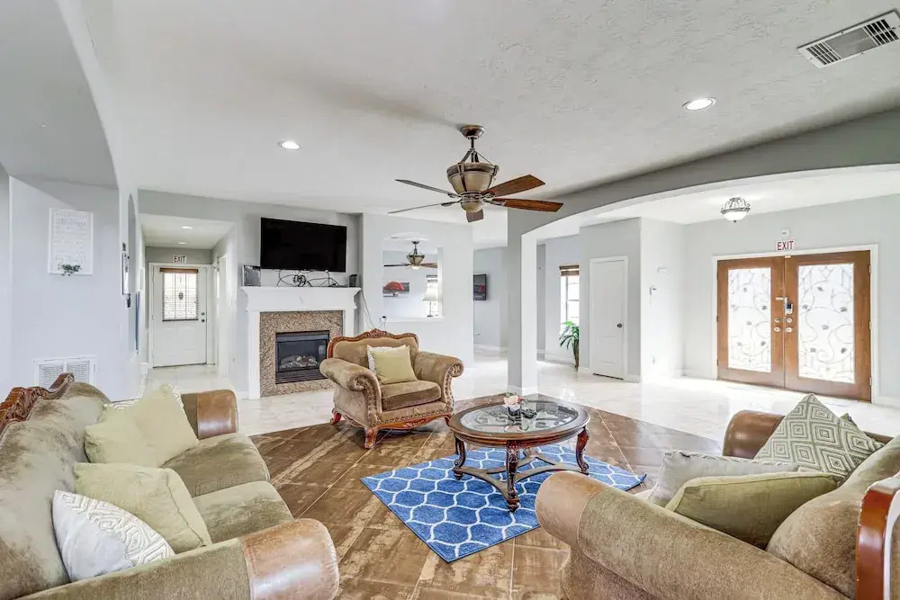 Elegant Houston Home w/ Gazebo & Game Room!