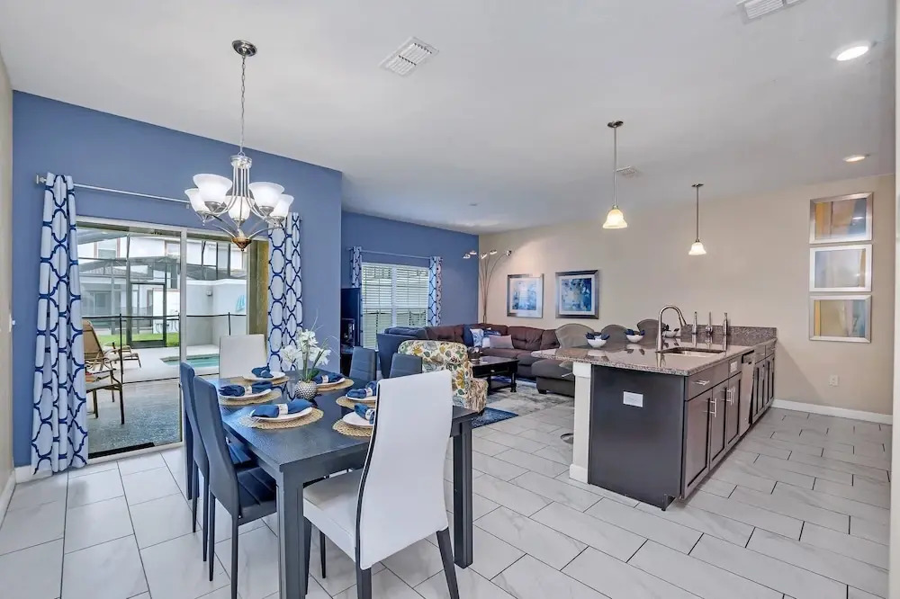 Spacious and Luxurious Home With Splash Pool, Close to Disney #4st804