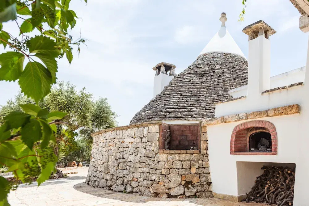 Trulli nel Blu Dipinto di Blu