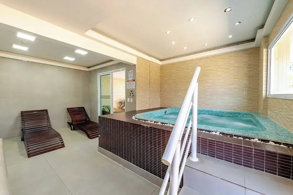 200m da praia c piscina e churrasqueira