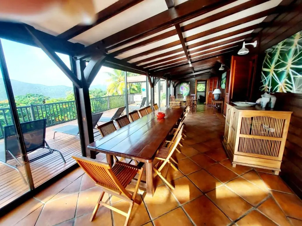 Villa du Jardin Botanique de Deshaies - Ex Propriété COLUCHE