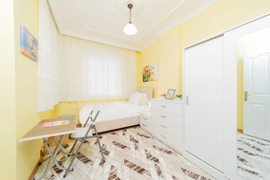 Central Fully Furnished Flat In Antalya Kepez