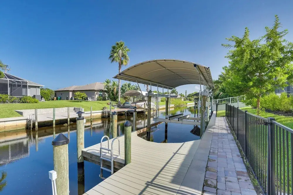 Home w/ Boat Dock & Gulf Access in Cape Coral