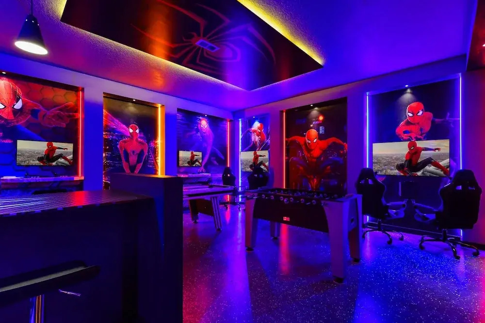 Modern Villa with Resort Amenities & Game Room
