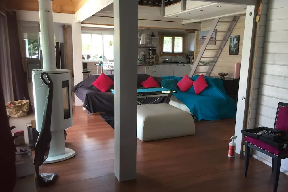 Chalet Ferme de Taussat avec spa & forêt