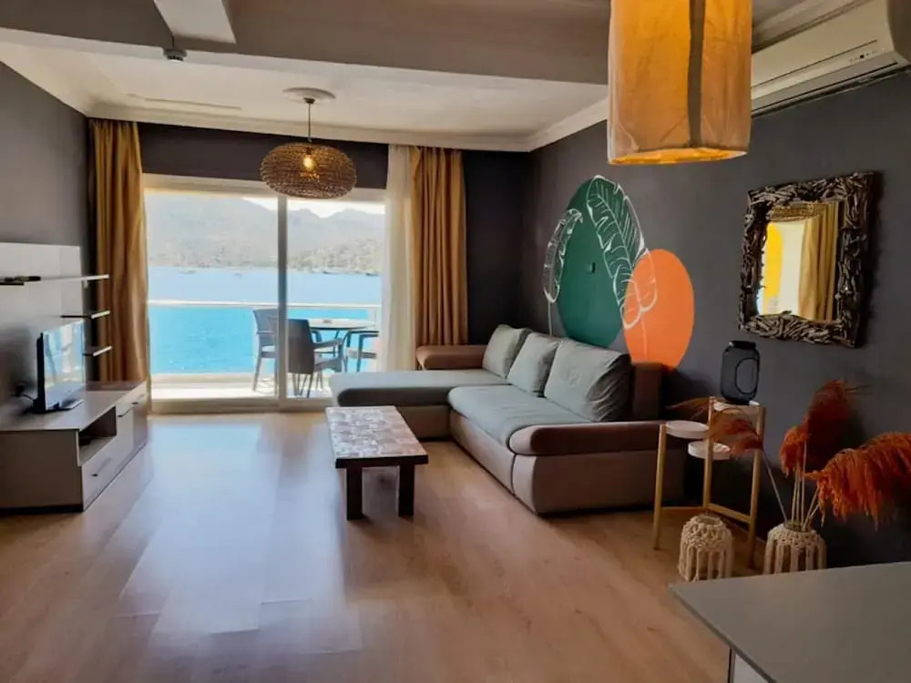 Lovely Flat With Sea View Near Beach in Bozburun