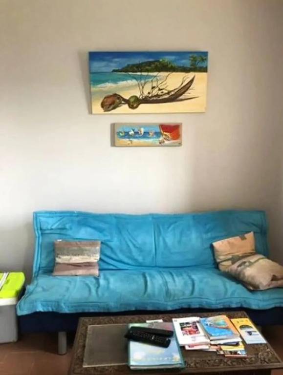 House With one Bedroom in La Trinité, With Wonderful sea View, Furnished Garden and Wifi - 3 km From the Beach