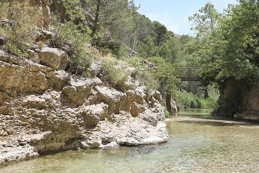 Casa rural Molino Jaráiz Ideal Familias y Grupos 8 Pax Terraza sobre el Río Tus